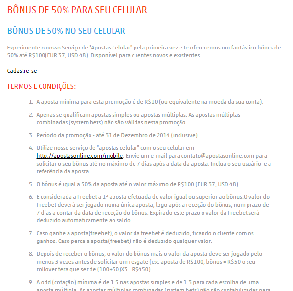 Apostas online celular Apostas online celular
